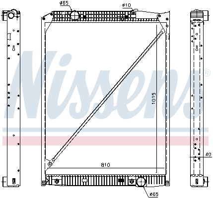 Nissens Radiateur 62791A