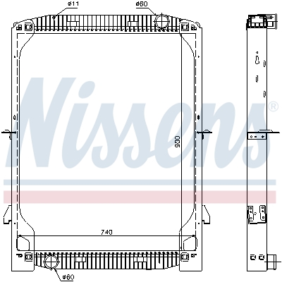 Nissens Radiateur 63334