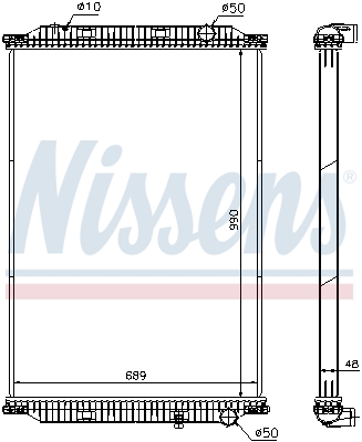 Nissens Radiateur 637850