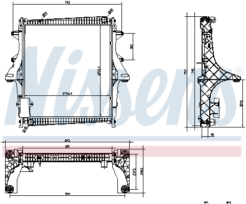 Nissens Radiateur 637875