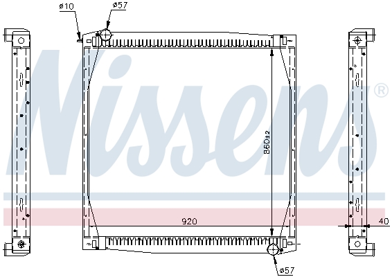 Nissens Radiateur 64069A