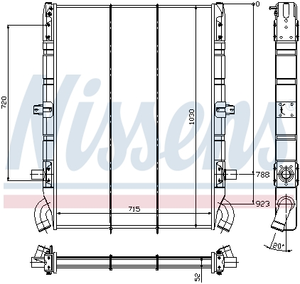 Nissens Radiateur 64074