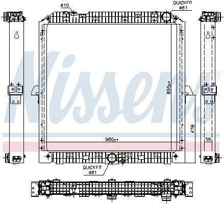 Nissens Radiateur 67192