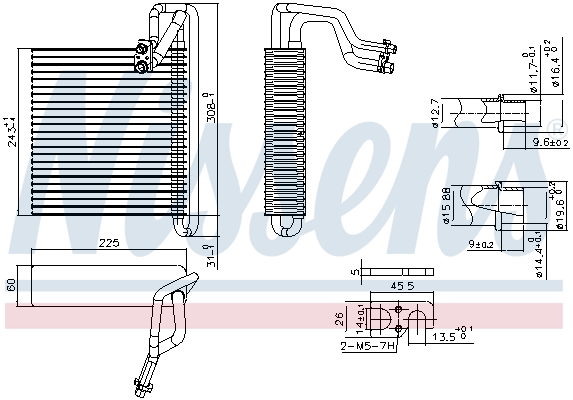 Nissens Airco verdamper 92336