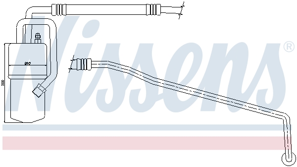 Nissens Airco droger/filter 95375