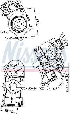 Nissens EGR-klep 98181