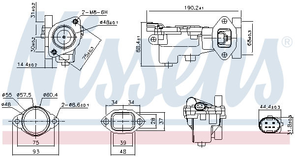 Nissens EGR-klep 98519