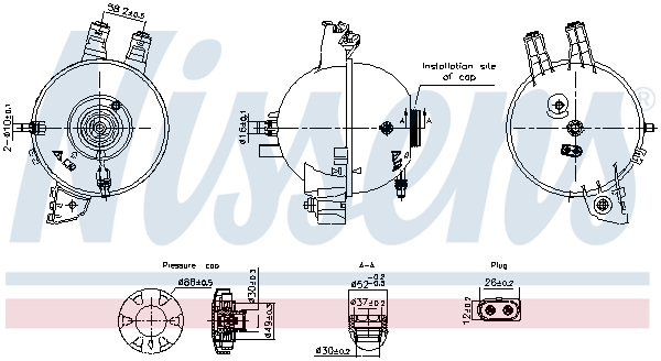 Nissens Expansievat 996167