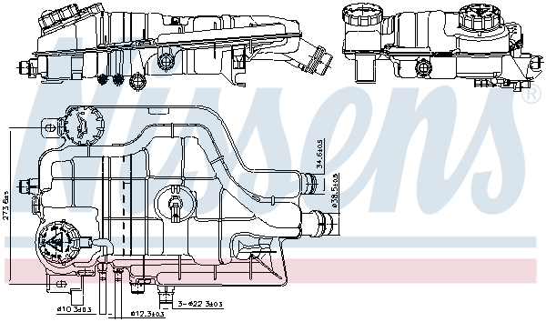 Nissens Expansievat 996205