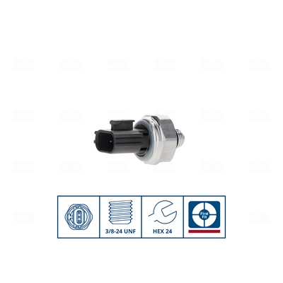 Nissens Drukschakelaar, airconditioning 301007