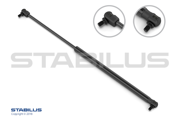 Stabilus Gasdemper, Achterruit 205316