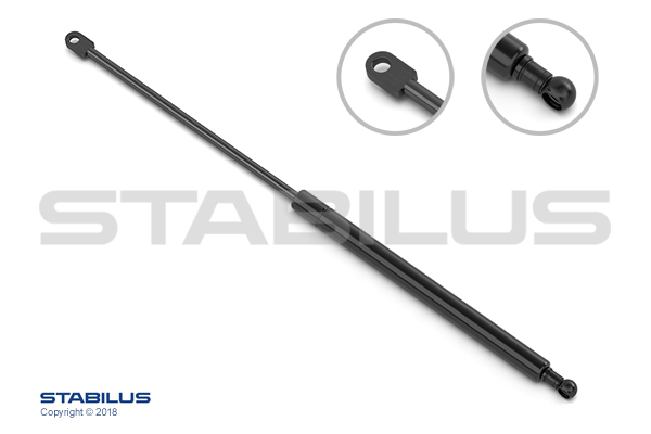 Stabilus Gasdemper, Achterruit 4043KY