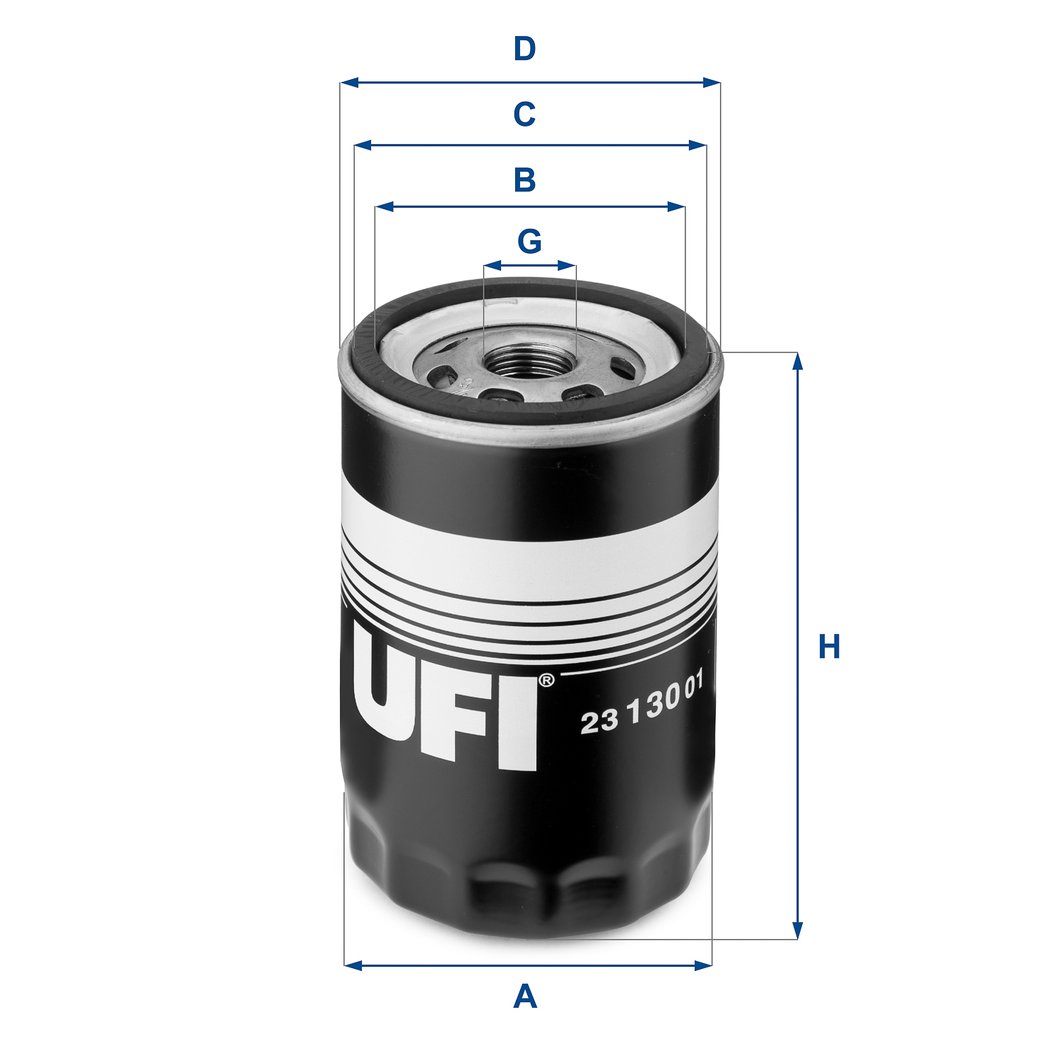 UFI Oliefilter 23.130.01