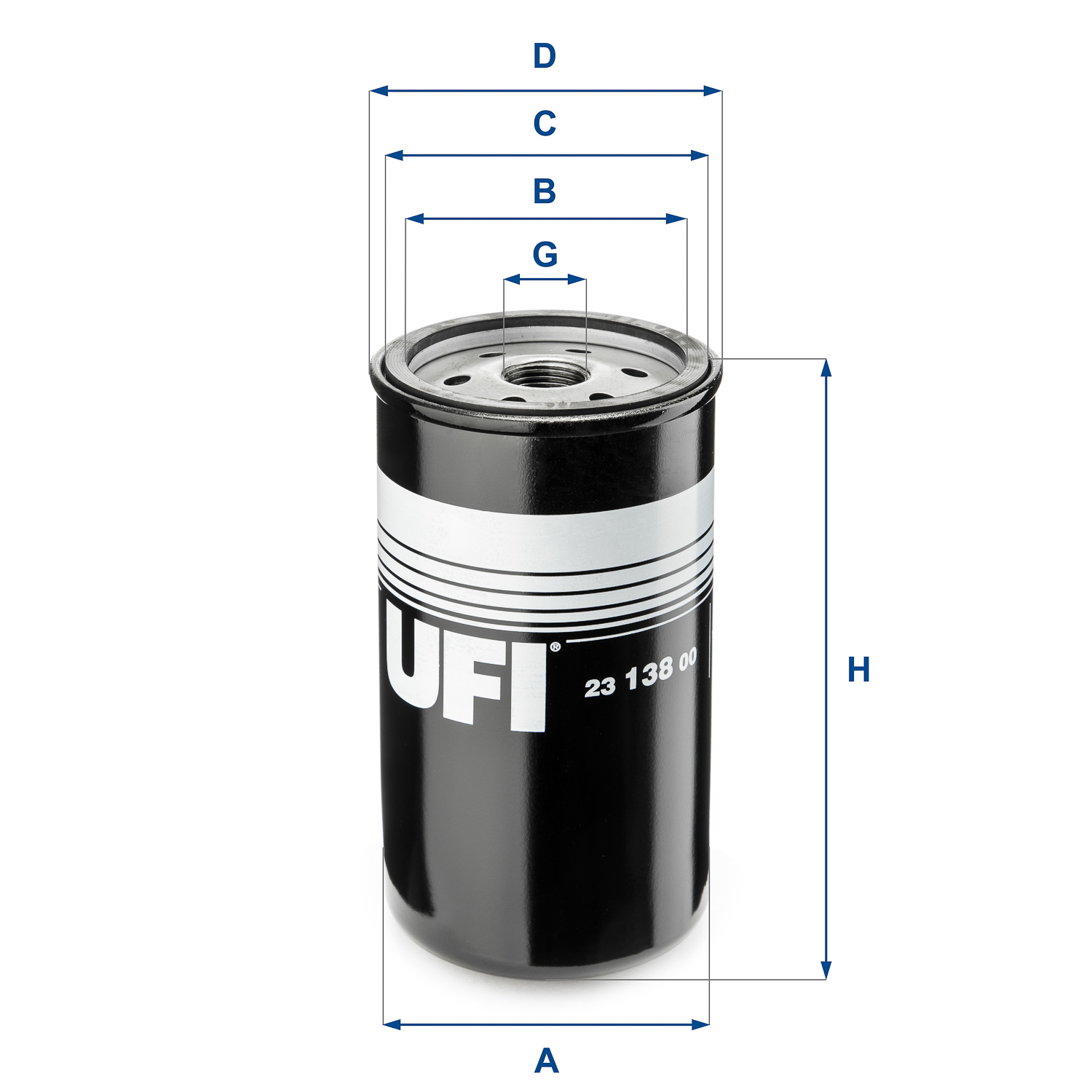 UFI Filter/oliezeef automaatbak 23.138.00