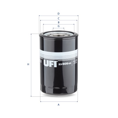 UFI Oliefilter 23.809.00