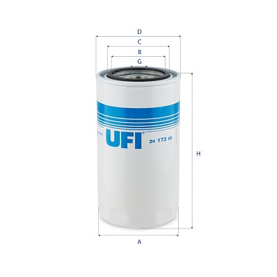 UFI Brandstoffilter 24.173.00