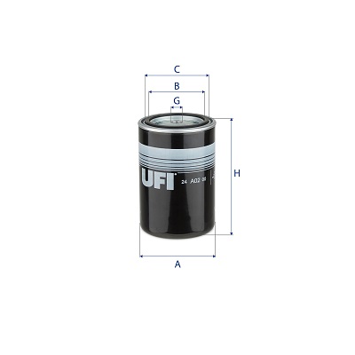UFI Brandstoffilter 24.A02.00