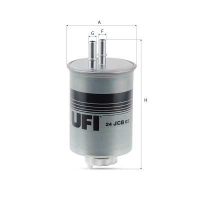 UFI Brandstoffilter 24.JCB.02