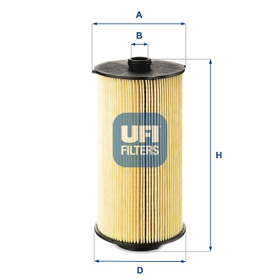 UFI Brandstoffilter 26.068.00