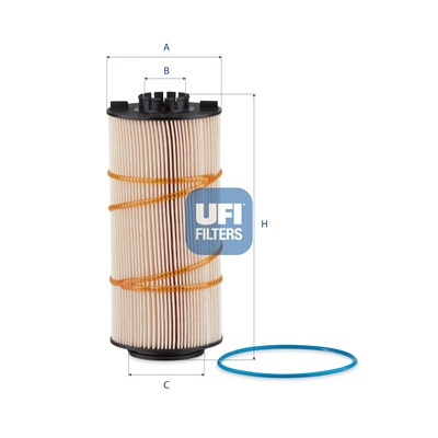 UFI Brandstoffilter 26.100.00