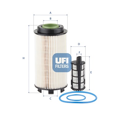 UFI Brandstoffilter 26.174.01