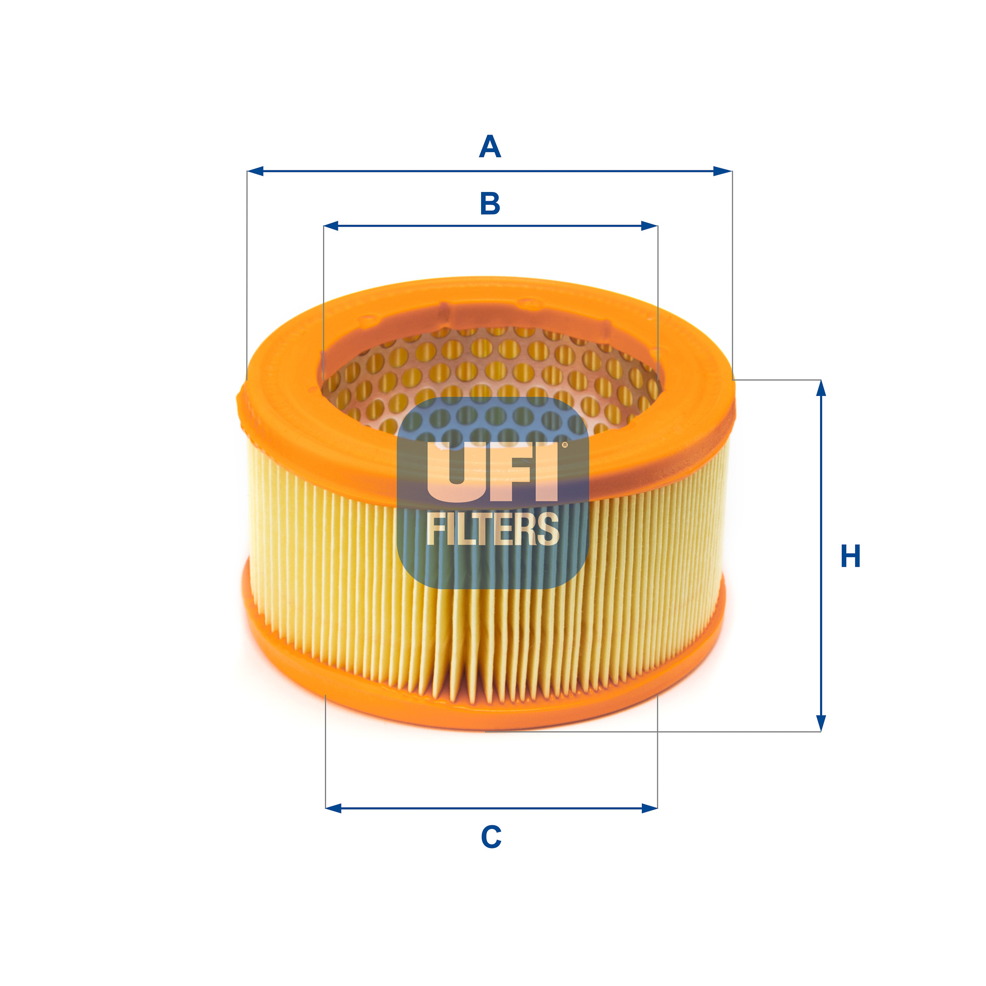 UFI Luchtfilter 27.C87.00