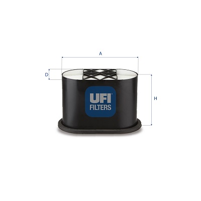 UFI Luchtfilter 27.G82.00