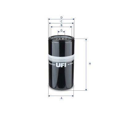 UFI Hydrauliekfilter 80.138.00