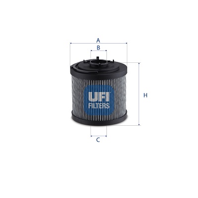 UFI Hydrauliekfilter 83.072.00