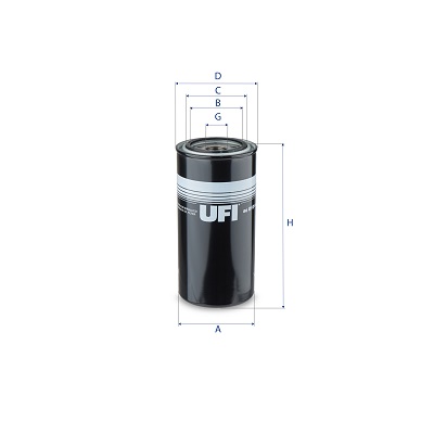 UFI Hydrauliekfilter 86.010.00