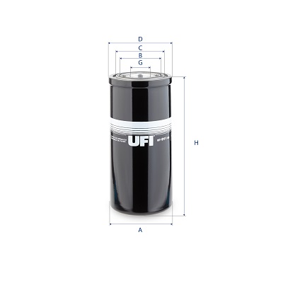 UFI Hydrauliekfilter 87.011.00