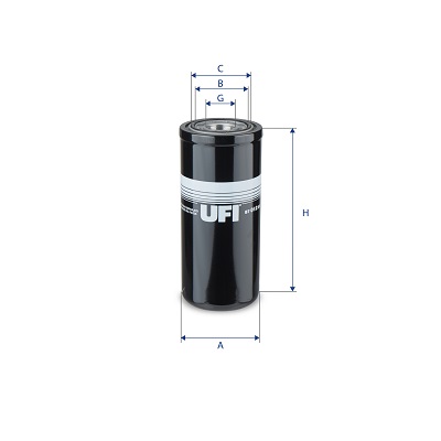 UFI Hydrauliekfilter 87.012.00