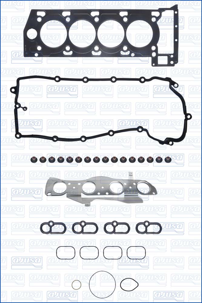 Ajusa Cilinderkop pakking set/kopset 52445300