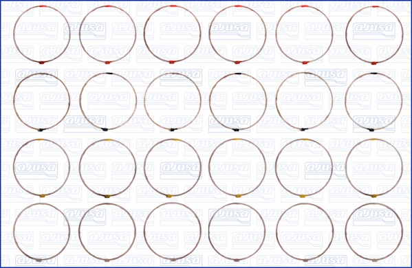 Ajusa Cilinderbus/voering O-ring 60000300