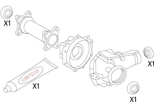 Corteco Pakkingset 19536186