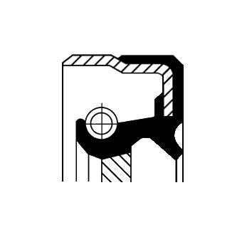 Corteco Afdichtring 01020453B
