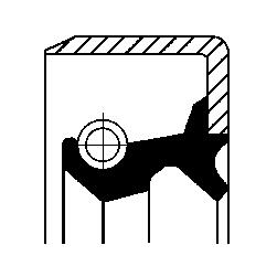 Corteco Afdichtring remschoen 01031705B