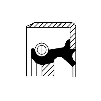 Corteco Afdichtring 01032720B