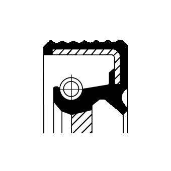 Corteco Schakelstang keerring 01034638B