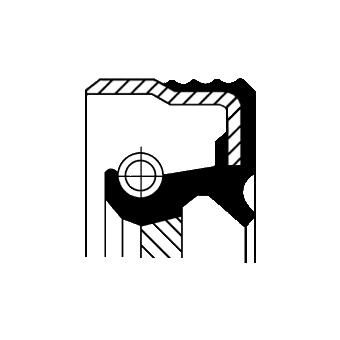 Corteco Differentieel keerring 01034939B