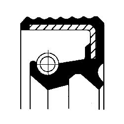 Corteco Schakelstang keerring 01035208B