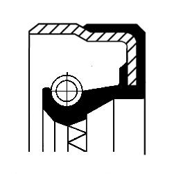 Corteco Differentieel keerring 01035430B