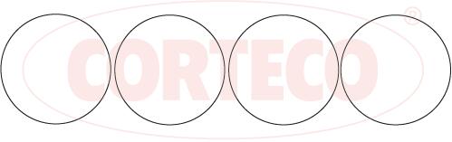 Corteco Cilinderbus/voering O-ring 020853H