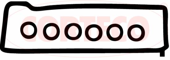 Corteco Kleppendekselpakking 026187P