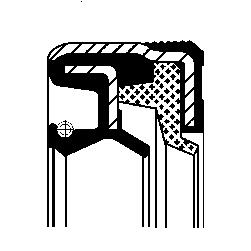 Corteco Differentieel keerring 12015709B