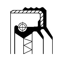 Corteco Differentieel keerring 12016062B