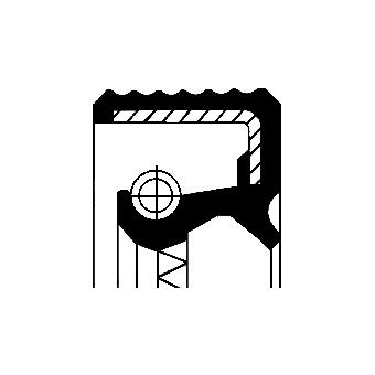 Corteco Afdichtring 15026518B