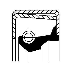 Corteco Afdichtring 19016371B