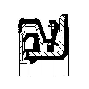 Corteco Afdichtring 19033611B