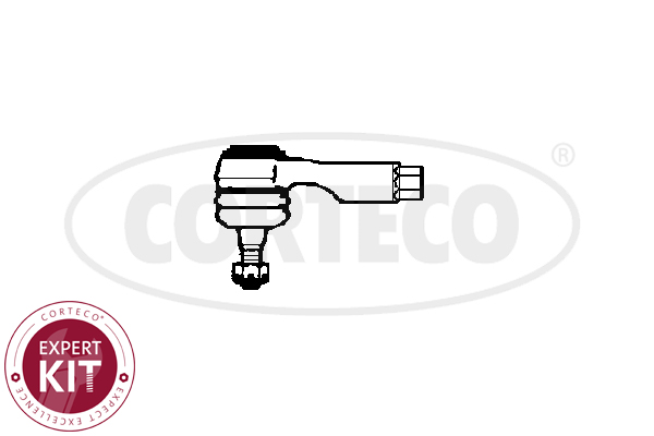 Corteco Spoorstangeind / Stuurkogel 49401491